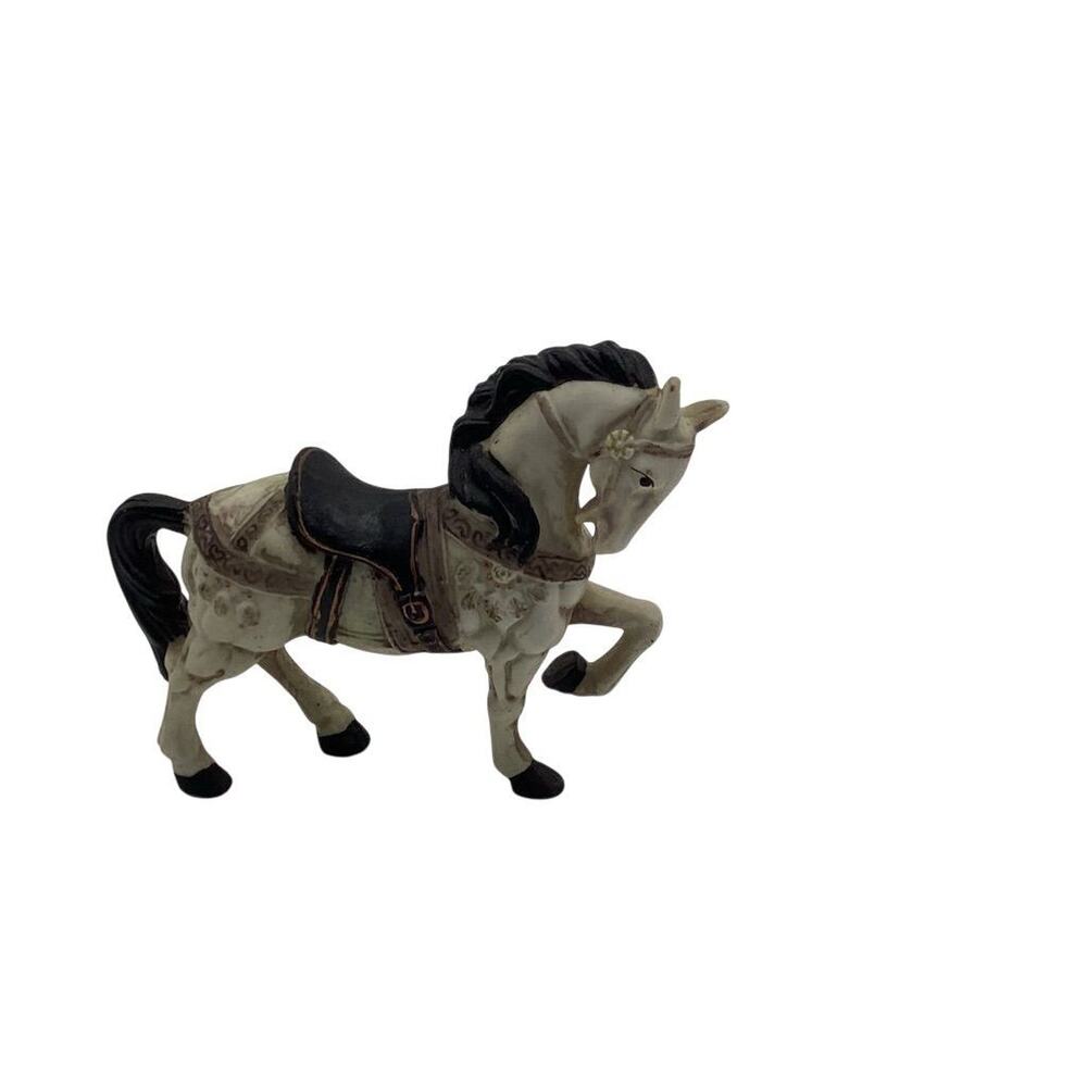 Vintage‎ Porcelain Carousel Horse Figurine by 1985